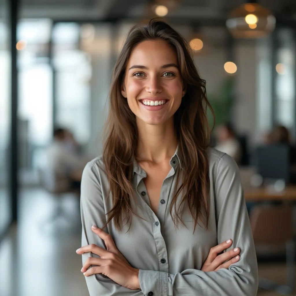 Portrait client satisfait